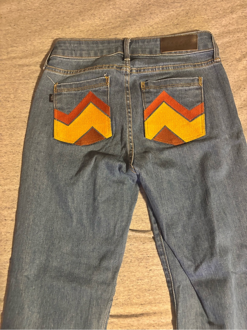 PARKER SMITH Run around Sue Jeans in Denim Blue - Picture 3 of 4